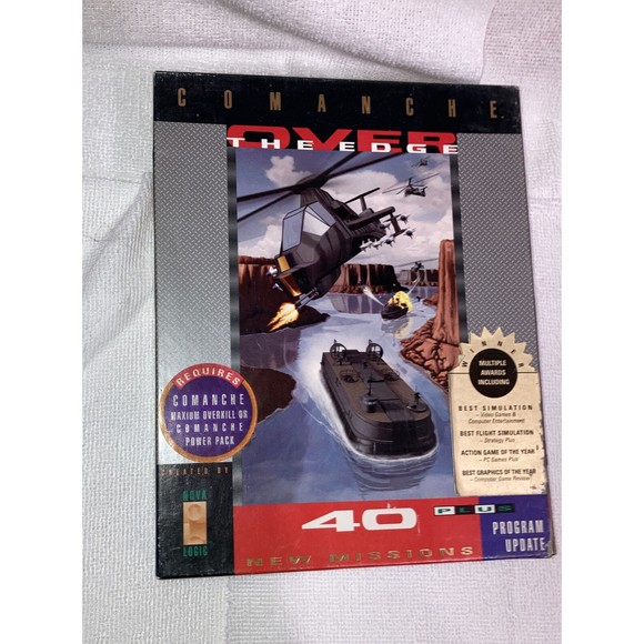 Comanche: Over the Edge IBM floppy disk Maximum Overkill 40 add-on missions - Picture 16 of 16